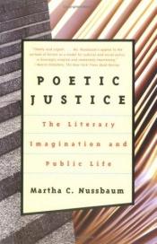 book cover of Poetic Justice by Martha Nussbaum