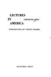 book cover of Lectures in America by Gertrude Stein