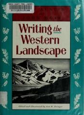 book cover of WRITING WESTERN LANDSC (Concord Library) by Mary Austin