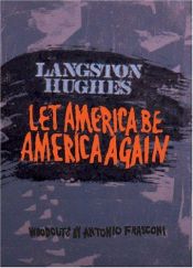 book cover of Let America be America Again and Other Poems by Джэймс Мёрсер Лэнгстан Х'юз