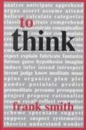 book cover of To Think by Frank Smith