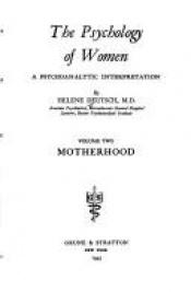 book cover of The psychology of women by Helene Deutsch