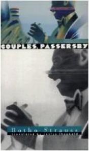 book cover of Couples, passersby by Botho Strauß