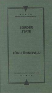 book cover of Border state by Tonu Onnepalu