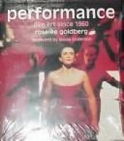 book cover of Performance by Roselee Goldberg