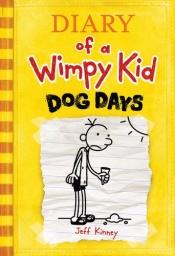 book cover of Diary of a Wimpy Kid, Book 4: Dog Days by Jeff Kinney