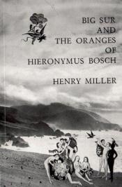 book cover of Big Sur, sur les Oranges de Jérôme Bosch by هنري ميلر