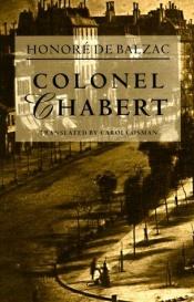 book cover of Le Colonel Chabert by انوره دو بالزاک