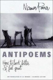 book cover of Poems & antipoems by Nicanor Parra