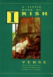 book cover of A Little Book of Irish Verse by Various