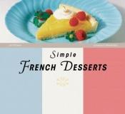 book cover of Simple French Desserts by Jill O'Connor