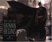 book cover of The art of Batman begins : shadows of the dark knight by Mark Cotta Vaz