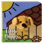 book cover of Little Puppy Finger Puppet Book (Finger Puppet Brd Bks) by Chronicle Books