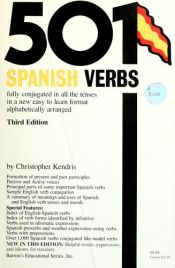 book cover of 501 Spanish Verbs by Christopher Kendris