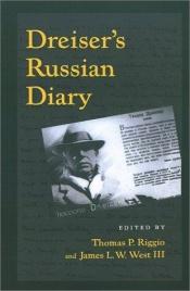 book cover of Dreiser's Russian diary by თეოდორ დრაიზერი