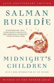book cover of Salman Rushdie's Midnight's children by סלמאן רושדי