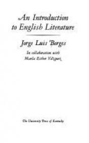 book cover of Introduction to English Literature by Jorge Luis Borges