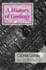 book cover of A history of geology by Gabriel Gohau