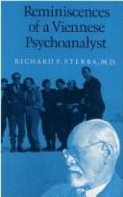 book cover of Reminiscences of a Viennese psychoanalyst by Richard F. Sterba