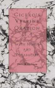 book cover of Cicero's Verrine Oration Ii.4: With Notes and Vocabulary (Classical Studies : Pedagogy Series) by Markas Tulijus Ciceronas