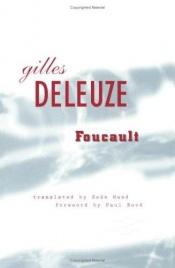 book cover of Foucault by Жиль Делёз