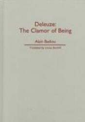 book cover of Deleuze: the Clamor of Being (Theory Out of Bounds) by 알랭 바디우