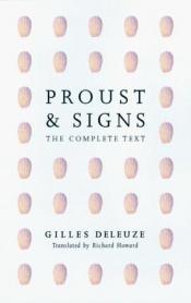 book cover of Proust and Signs by Gilles Deleuze