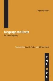 book cover of Il linguaggio e la morte by 조르조 아감벤