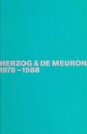 book cover of Herzog and De Meuron by Gerhard Mack