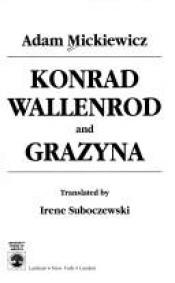 book cover of Konrad Wallenrod and Grazyna by Adomas Mickevičius