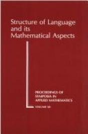 book cover of Structure of language and its mathematical aspects by Roman Jakobson