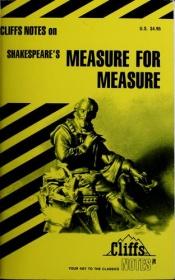 book cover of Measure for Measure (William Shakespeare) by L. L. Hillegass