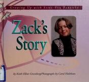 book cover of Zach's Story by Keith Elliot Greenberg