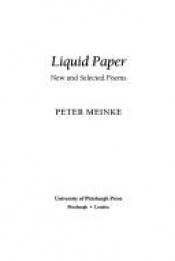book cover of Liquid Paper (Pitt Poetry Series) by Peter Meinke
