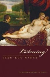 book cover of Listening by Jean-Luc Nancy