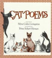 book cover of Cat poems by Myra Cohn Livingston