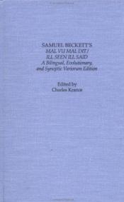 book cover of Samuel Beckett's Mal vu mal dit by სემიუელ ბეკეტი