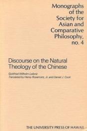 book cover of Discurso Sobre a Teologia Natural dos Chineses by Gottfried Wilhelm von Leibniz