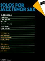 book cover of Solos for Jazz Tenor Sax (All That Jazz) by Stuart Isacoff