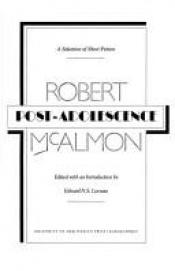 book cover of Post-adolescence by Robert McAlmon