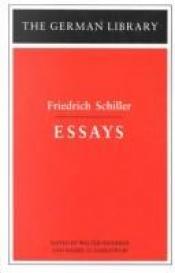 book cover of Friedrich Schiller: Essays (German Library) by Walter Hinderer