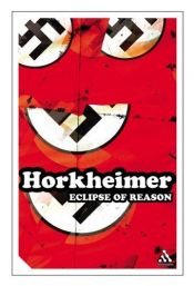 book cover of Eclipse da razão by Max Horkheimer