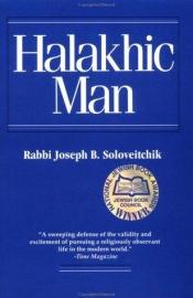 book cover of Halakhic man by Joseph B. Soloveitchik