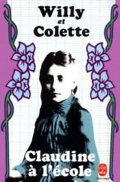 book cover of Claudine a scuola by Colette