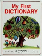 book cover of The new colour-picture dictionary for children by Archie Bennett