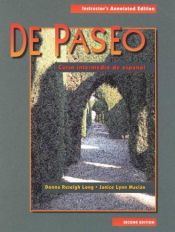 book cover of De Paseo (College Spanish) by Donna Reseigh Long
