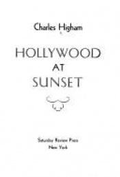 book cover of Hollywood at sunset by Charles Higham