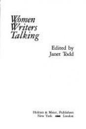 book cover of Women Writers Talking by Janet Todd