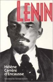 book cover of Lenin by Hélène Carrère d'Encausse