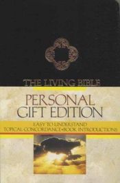 book cover of The Living Bible, paraphrased Large Print Edition by Kenneth Taylor